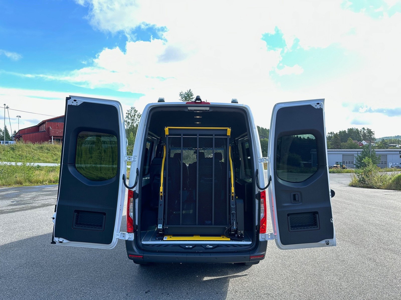 MERCEDES-BENZ SPRINTER FG III 315 CDI 43 LONG 9G-TRONIC + ELEVATEUR FAUTEUIL ROULANT - Photo 8